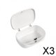 thumbnail image 1 of 2 recipientes de jabón de viaje, soporte para barra de jabón con tapa, caja de jabón a prueba de fugas fácil de limpiar para ducha, gimnasio, viajes, 3 piezas, 1 of 10