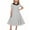White, variant on Kids Girls 50s Polka Dot Vintage Dresses Short Sleeve Swing Party Rockabilly Dress Retro Wedding Casual Skater Dress