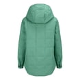 thumbnail image 6 of iOPQO Quilted Jacket Womens Puffer Jacket Pullover Puffer Jacket Womens Light Puffer Jacket Women Winter Clothing for Women's Outerwear Winter Jackets for Women Green M, 6 of 9