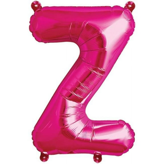 Loftus International KV-00530 16 in. Letter Z Magenta Balloon