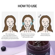 Skin79 Super Food Origin Wash-Off Pack Blueberry 120g, Skin Nutrition, Moisturizing