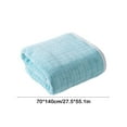 thumbnail image 3 of Extra Large Blue Bath Towel - Super Absorbent Quick Dry Velvet Towel 27.5"x55" for Swimming & Gym, 3 of 6