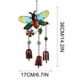 thumbnail image 6 of Taotanxi 1 Pcs Humming Bird Dragonfly Wind Chimes,Outdoor Hanging Windbell Pendant Wall Window Decor,Hanging Mobile Decor for Garden Yard Wind Chimes Outdoor (Bees), 6 of 6