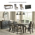 thumbnail image 5 of Signature Design by Ashley Tyler Creek Storage Dining Table in Black and Gray, 5 of 13