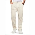 thumbnail image 2 of Heyfanee Mens Corduroy Casual Pants Relaxed Fit Trousers for Men with Belt Loops, 2 of 6