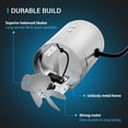 thumbnail image 2 of iPower 4 Inch 100 CFM Booster Fan Inline Duct Vent Blower with Variable Speed Controller Adjuster, Silver, 2 of 4