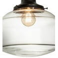 thumbnail image 4 of 16" Wide Revival Schoolhouse W/Traditional Globe Pendant, 4 of 7