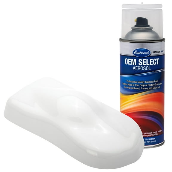 Eastwood OEM Select Basecoat Touchup Paint Aerosol Ford YZ-6466 Oxford White