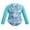 Mint Green, variant on Big Little Girls One-piece Swimwear Long Sleeves Printed Patterns Bathing Suit,Sizes 4-16 Rose Red 6