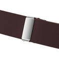 thumbnail image 4 of Buyless Fashion 2 pack Suspenders for Men - 48" Elastic Adjustable Straps 1 1/4" - Y Back with Metal Hooks - 5137-2-Brown, 4 of 7