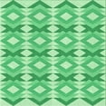 thumbnail image 1 of Ahgly Company Machine Washable Indoor Square Transitional Jade Green Area Rugs, 7' Square, 1 of 7