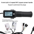 thumbnail image 4 of Waterproof Lithium Electric Vehicle Throttle With NFC 8 Wire Square Screen, 4 of 12
