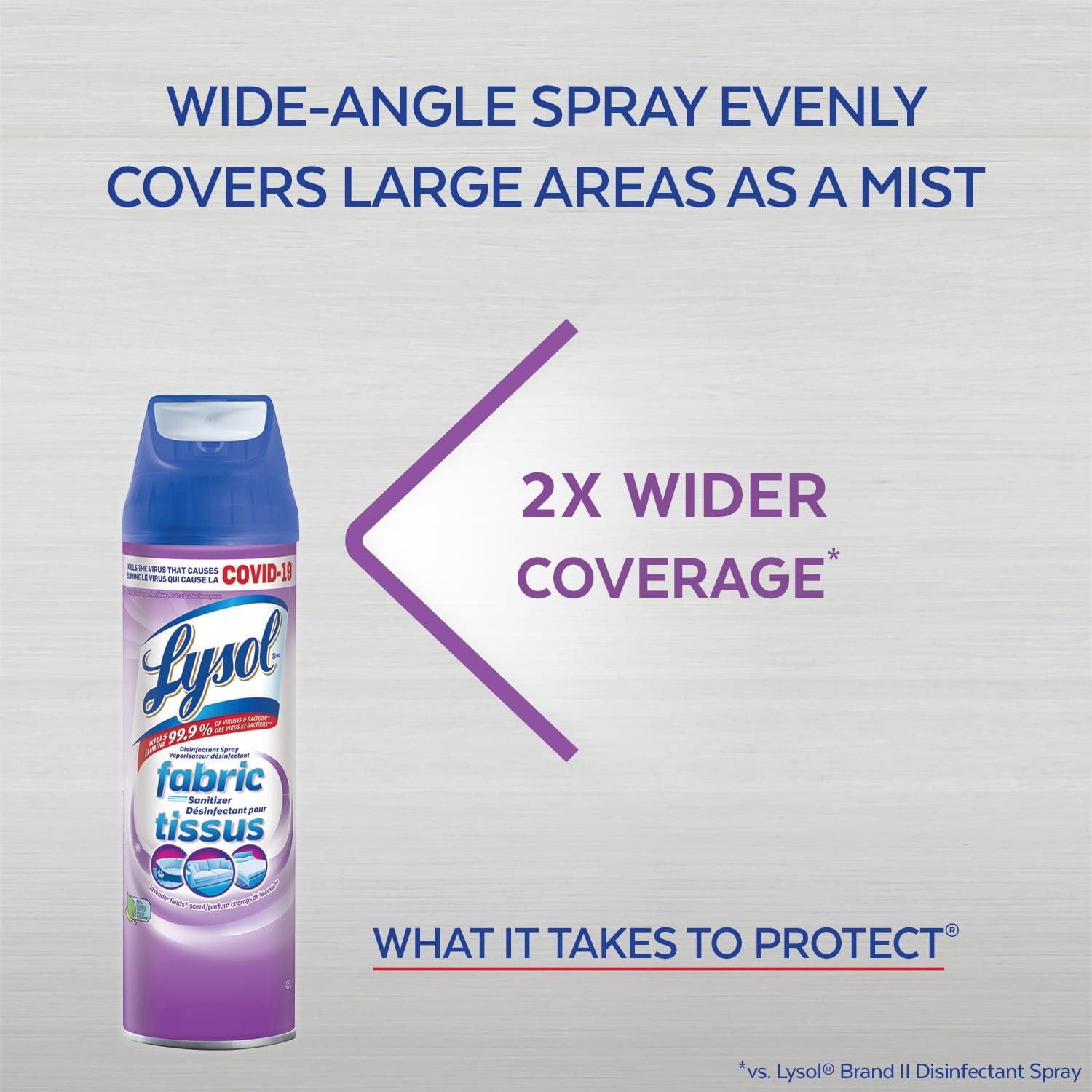 Lysol ® Fabric Sanitizer Lavender Fields ® 425g, 425G