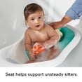 thumbnail image 5 of Fisher-Price 4-in-1 Sling ‘N Seat Tub Baby to Toddler, Rigid Baby Bathtubs, Whimsical Forest, 5 of 10