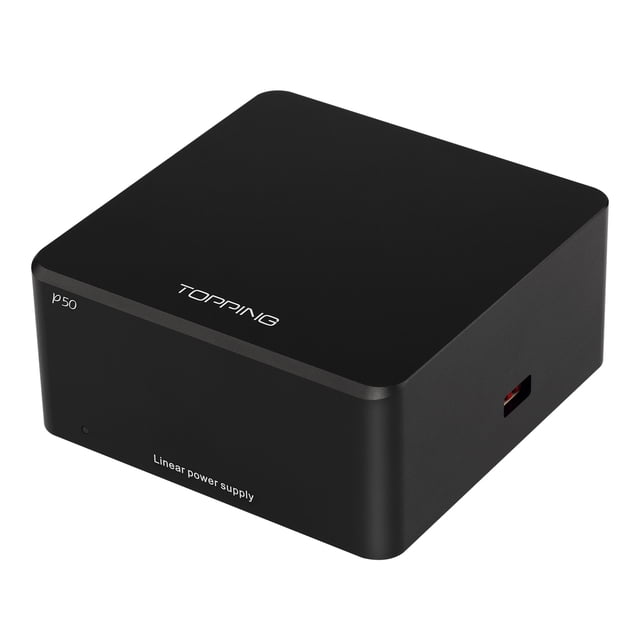 Alimentation Linéaire Topping P50 pour Topping D50III/DX3 Pro+/A50III, Noire