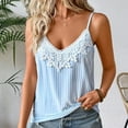 thumbnail image 6 of PFRNLF Lace Tank Tops for Women V Neck Spaghetti Strap Flowy Camisole Summer Soft Tank Tops, 6 of 9