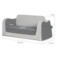 thumbnail image 5 of P'kolino Little Reader Children's Sofa, Grey, 5 of 5