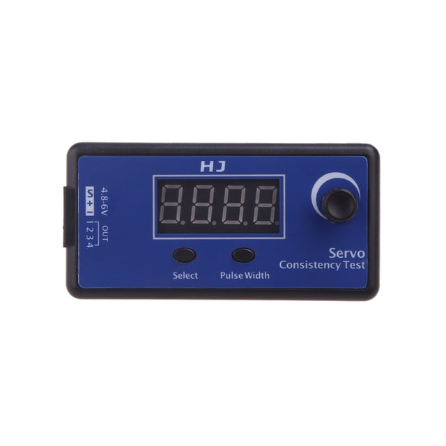 Compteur Numérique, Outil Hélicoptère Tester de Console) Voiture Hélicoptère (Serviette Tester Esc Tester/esc Hj servo Hélicoptère Tester Avion Hélicoptère Avion Voiture (Outil servo Huiop Hj servo Tester / Rookin
