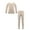 Nude, variant on Thermal Underwear Girls Boys Long John Set Fleece Lined Kids Base Layer Thermals Sets Ballet White S