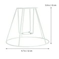 thumbnail image 2 of BRIGHTFUFU Lampshade Frame Decorative Iron 1Set for Coffee Shop Ambiance, 2 of 7