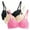 Hot Pink, variant on 3 Pack Push-Up Bra Adaptive Bra Women Elegant Oversized Bra Super Gathered Lingerie Elegant Lace Bra Large Chest Small Size Adjustable Shoulder Straps Lace Adaptive Bra Underwear Hot Pink