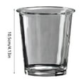 thumbnail image 3 of Insulated Double Wall Glass Coffee Mug For Hot And Cold Beverages Milk Smoothie With Comfortable Handle, 3 of 6