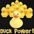 thumbnail image 3 of CafePress - Duck Power! Women's Dark T Shirt - Women's Traditional Fit Dark T-Shirt, 3 of 4