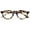 Shiny Light Brown Tortoiseshell - 1 Pair, variant on OPULIZE RIO Blue Light Blocking Reading Glasses - Flat Top Frame - Black - Mens Womens - Spring Hinges - B53-1 - +1.00