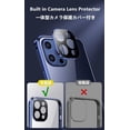 thumbnail image 5 of Lockable Magnetic Case for iPhone 13 Pro Glass Case with Camera Lens Protector Screen Protector Safety Lock 360 Full Body Double Sided Glass Bumper Case Clear Cover, 5 of 7