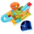thumbnail image 4 of Ball Race Game Track Toy Toddler Kids Building Blocks Playset, 4 of 12
