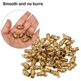 thumbnail image 4 of Unique Bargains 50 Pcs M8x1 Grease Nipple Fitting Bend 45 Degree Angle Brass Grease Zerk Fitting Adapter for Car, 4 of 6