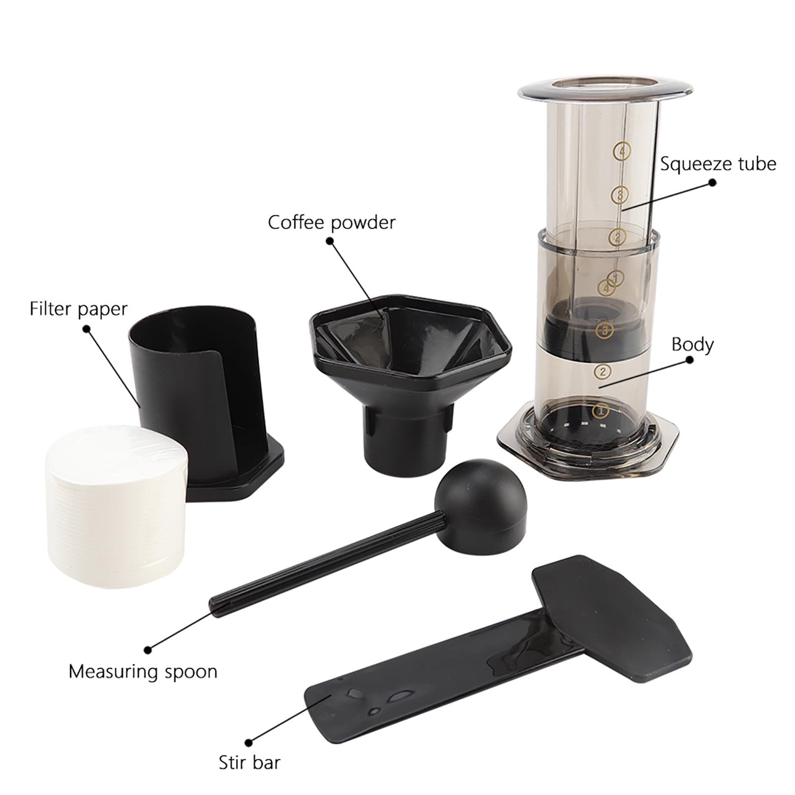 coffee maker no plastic parts