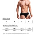 thumbnail image 3 of NKZNKZ Brief Underpants Low Rise Briefs Men's Stretch Brief Men's Briefs Underwear Men's Dyed Brief 6-Pack -SIZE M, 3 of 7