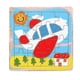 thumbnail image 1 of Wooden Cartoon Plane Rocket Board Development Kids Toy 26-27s, 1 of 5