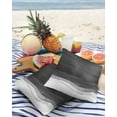 thumbnail image 4 of Outdoor Throw Pillow Cover Black Grey White Gradient Ombre Waterproof Cushion Covers 2 Pack Watercolor Ink Painting Art Pillow Cases Home Decoration for Patio Garden Couch Sofa, 4 of 7