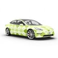 thumbnail image 6 of Rwraps Green Argyle Cut The Grass Gloss Vinyl Film Wrap 59in x 3ft Vinyl Vehicle Car Film Sheet Roll, 6 of 9