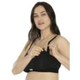 thumbnail image 4 of Kindly Yours Women's Cotton Spandex Maternity Nursing Wire-Free Bralette, Sizes S to XXXL, 4 of 6