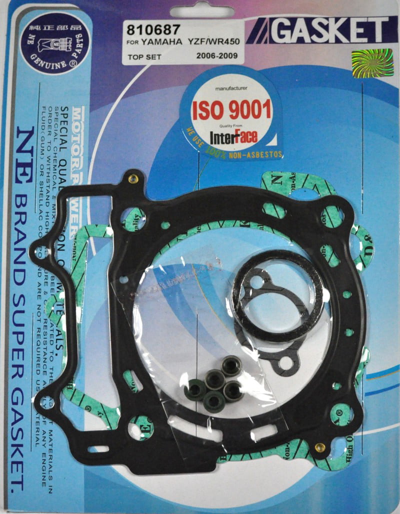 Top End Head Gasket Kit For Yamaha WR450F 2007-2015 YZ450F 2006-2009