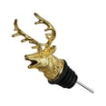 thumbnail image 3 of CheAAlet Stainless Steel Liquor Wine Bottle Pourer With Leak-Proof Control - Elegant Deer Head Design for Bars, Restaurants, and Homes Gold, 3 of 4