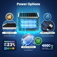 thumbnail image 3 of Dasyfly Solar Bug Zapper Light, 4500V Waterproof Mosquito Zapper, Dual Power (Solar & USB) for Indoor & Outdoor, Green, 3 of 9