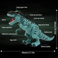 thumbnail image 3 of Dinosaurio electrónico que camina, simulación de modelo Animal, juguete de dinosaurio que camina con niebla de pulverización que pone huevos, 3 of 8