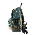 thumbnail image 4 of FORMRS School Backpack with Front Zippered Pocket 12" Student Travel Daypack, Dinosaur at Night, 4 of 6