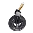 thumbnail image 1 of Roue Roulante, Support Stable PVC Solide Roulette avant Résistant à l'Usure PU 220.46lb Charge pour Chariots d'Épicerie, 1 of 7