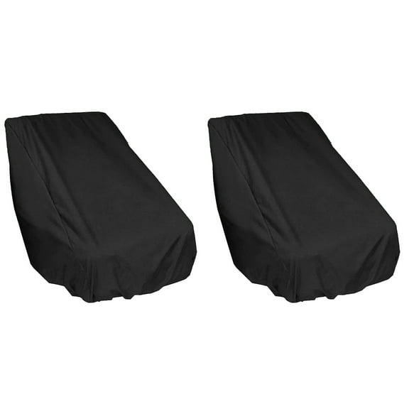 2pcs Yacht Seat Cover Captains Chair Cover Boat Seat Protector Outdoor Boat Seat Cover