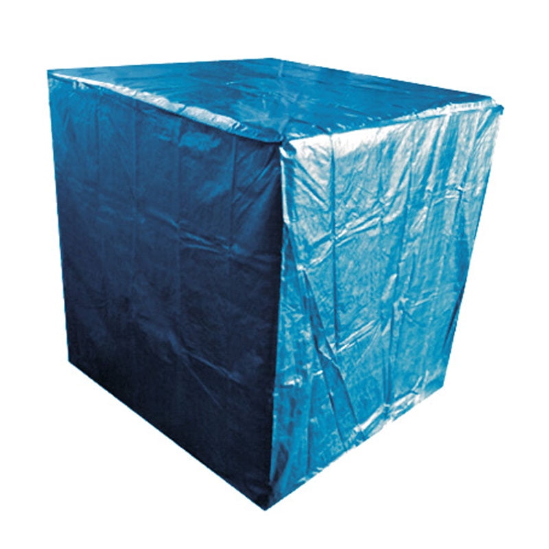 Moose Supply Pallet Poly Tarp Cover, 4' x 4' x 5' Blue MediumDuty