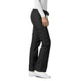thumbnail image 3 of Adar Universal Scrubs For Women - Drawstring Straight Leg Scrub Pants - 510 - Black - XS, 3 of 7