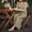 Green, variant on NMMUED Linen Sets for Women 2 Piece Button Down Summer Shirts Wide Leg Linen Capri Pants Lounge Sets for Women Dark Green L