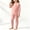 Pink, variant on Cethrio Girls Thermal Sets, 2 Piece Crewneck Long Sleeve Fleece-lined Kids Pajama Sets Pink Size 7-8