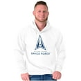 thumbnail image 5 of Classic US Space Force Military Logo Hoodie Sweatshirt Women Men Brisco Brands S, 5 of 6