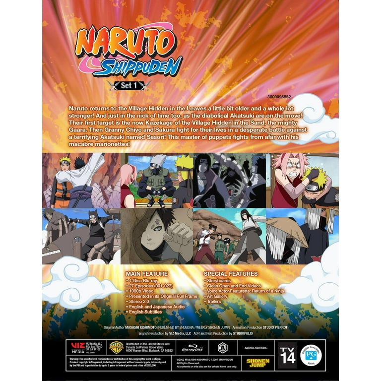 VIZ  See Naruto, Set 1